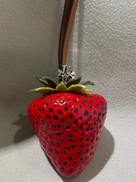 Other - Tory Burch red strawberry charm